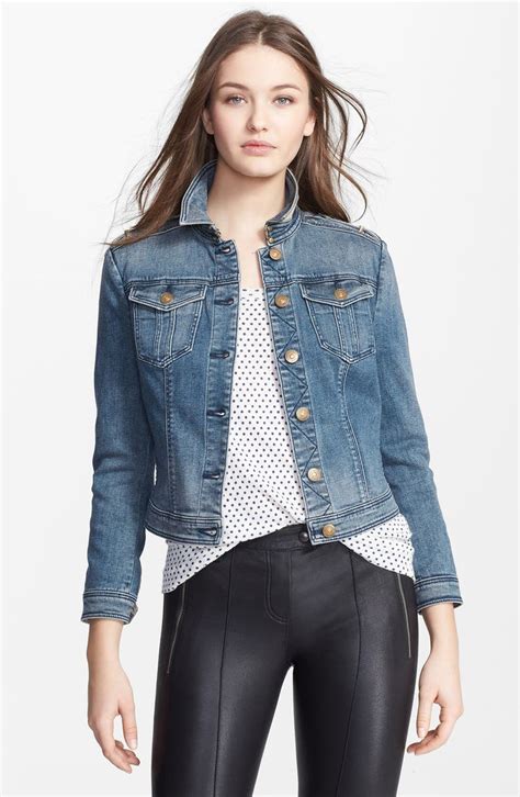 burberry brit womens denim jacket|burberry brit denim jacket.